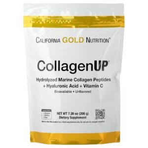 California Gold Nutrition CollagenUP Marine Collagen Peptides – 206 g