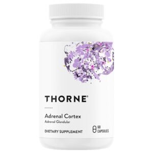 Thorne Adrenal Cortex 50 mg – 60 Capsules