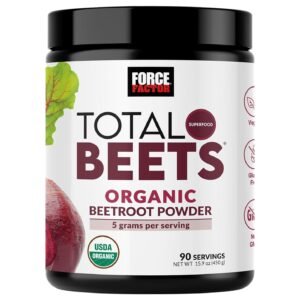 Force Factor Total Beets Organic Beetroot Powder – 450 g