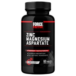 Force Factor Fundamentals Zinc Magnesium Aspartate – 60 Tablets