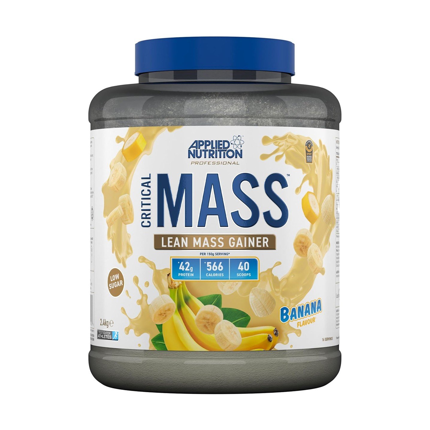 Applied Nutrition Critical Mass Lean Mass Gainer Banana – 5.4 lb (2.45 kg)