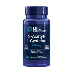 Life Extension N-Acetyl-L-Cysteine 600 mg – 60 Capsules