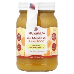 True Sea Moss Gel Mango & Pineapple – 473 ml