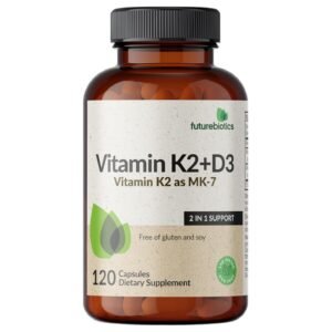 Futurebiotics Vitamin K2 + D3 – 120 Capsules