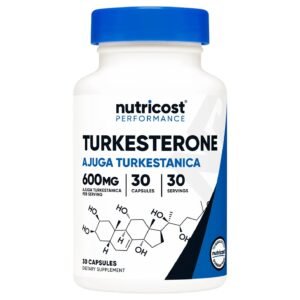 Nutricost Performance Turkesterone – 30 Capsules