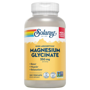 Solaray Magnesium Glycinate High Absorption – 240 VegCaps