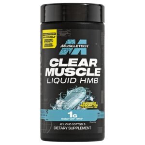 MuscleTech Clear Muscle Liquid HMB – 84 Softgels