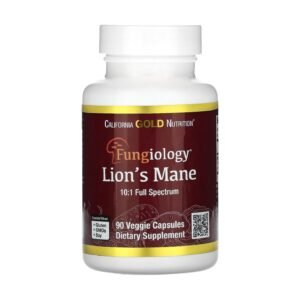 California Gold Nutrition Organic Lion's Mane – 90 Veggie Capsules