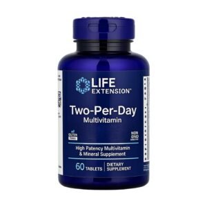 Life Extension Two-Per-Day High Potency Multivitamin & Mineral – 60 Tablets