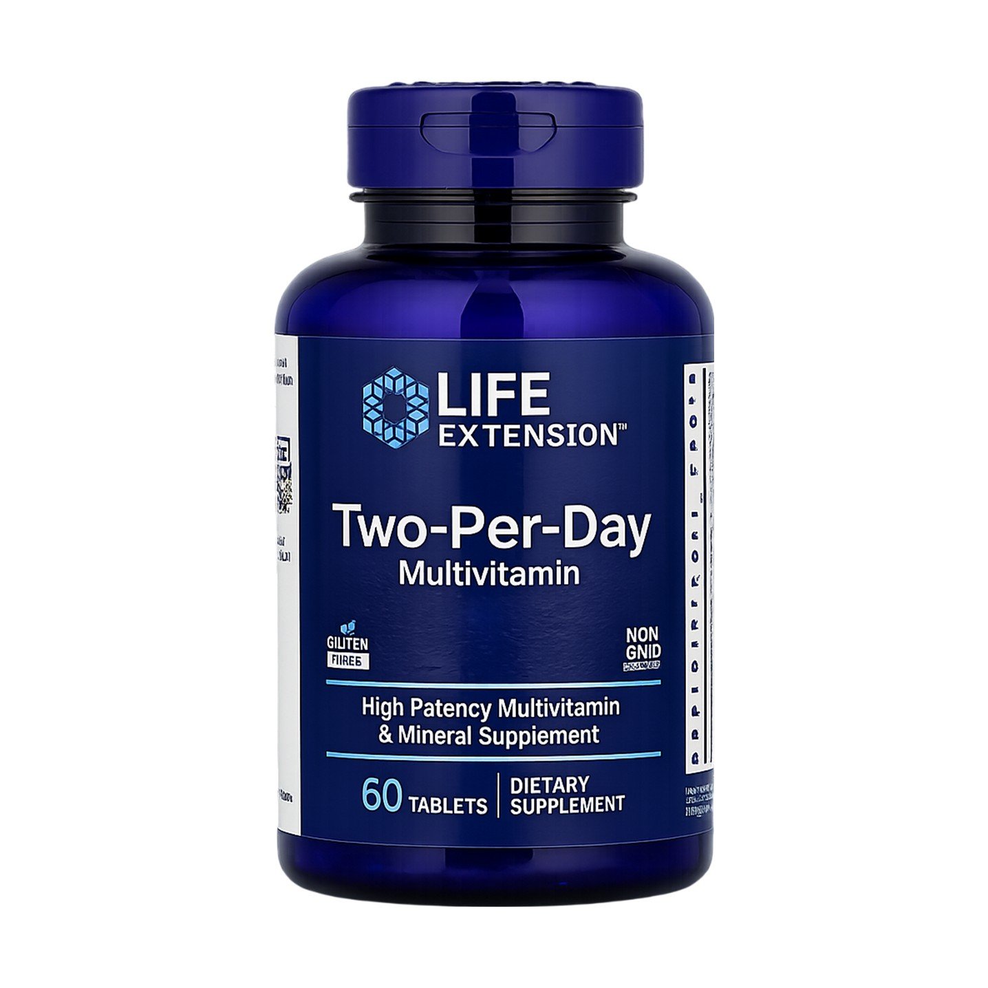Life Extension Two-Per-Day High Potency Multivitamin & Mineral – 60 Tablets