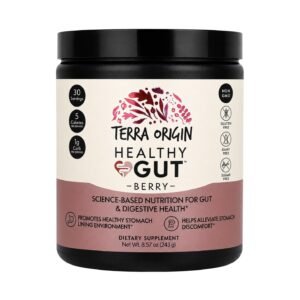 Terra Origin Healthy Gut Berry – 8.57 oz (243 g)
