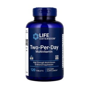 Life Extension Two-Per-Day High Strength Multivitamin – 120 Tablets