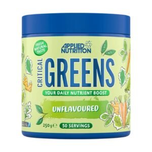 Applied Nutrition Critical Greens Unflavored – 50 Servings