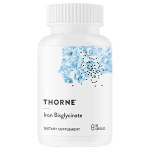 Thorne Iron Bisglycinate 25 mg – 60 Capsules