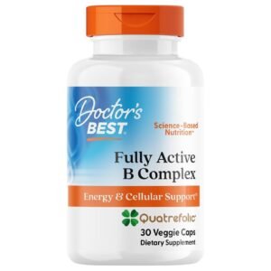 Doctor’s Best Fully Active B Complex – 60 Veggie Capsules