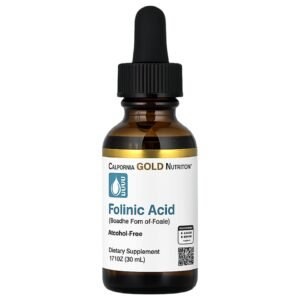 California Gold Nutrition Folinic Acid Alcohol-Free – 30 ml
