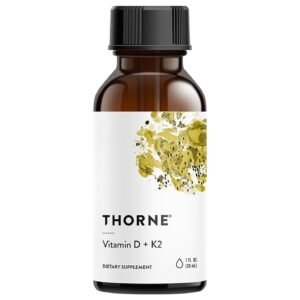 Thorne Vitamin D + K2 – 30 ml