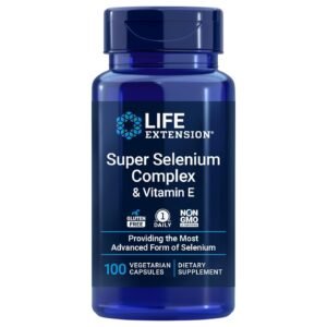 Life Extension Super Selenium Complex + Vitamin E – 100 Veg Capsules