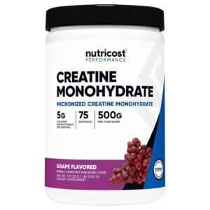Nutricost Performance Creatine Monohydrate – 500 g