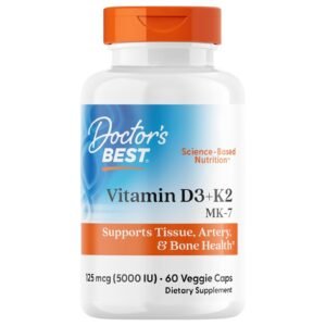 Doctor’s Best Vitamin K2 MK-7 100 mcg – 60 Veggie Capsules