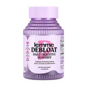 Lemme Debloat Daily Digestive Probiotic Gummies – 60 Gummies