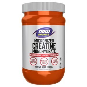 NOW Foods Sports Micronized Creatine Monohydrate – 500 g