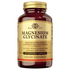 Solgar Magnesium Glycinate 120 mg – 90 Vegetable Capsules