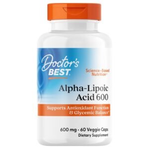 Doctor's Best Alpha-Lipoic Acid 600 mg – 60 Veggie Caps