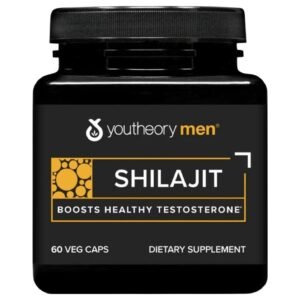 Youtheory Men Shilajit 250 mg – 60 Veg Capsules