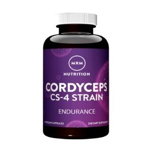 MRM Nutrition Cordyceps CS-4 Strain – 60 Vegan Capsules (750 mg per Capsule)