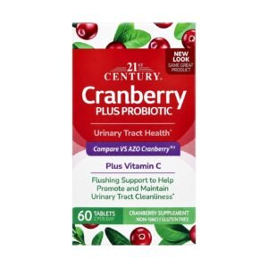 21st Century Cranberry Plus Probiotic – 60 Tablets
