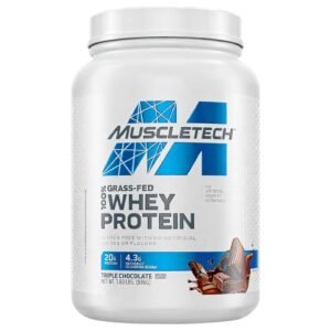 MuscleTech 100% Grass-Fed Whey Protein – 1.8 lbs
