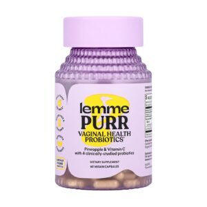 Lemme Purr Vaginal Health Probiotics – 60 Vegan Capsules