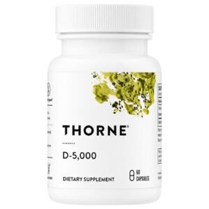 Thorne D-5,000 125 mcg – 60 Capsules