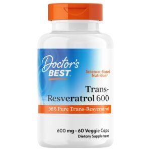 Doctor's Best Trans-Resveratrol 600 mg – 60 Veggie Caps