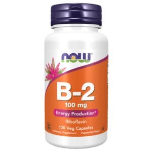 NOW Foods B-2 100 mg – 100 Veg Capsules