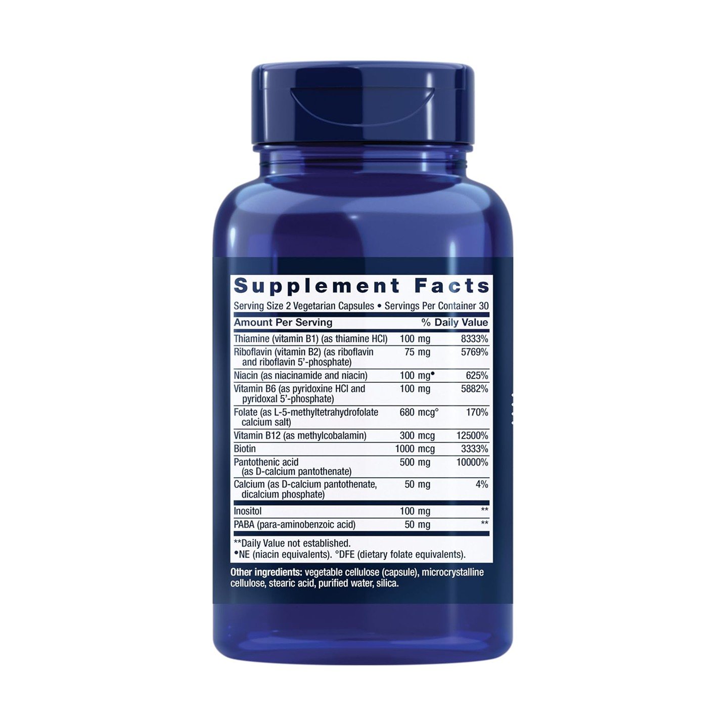 Life Extension BioActive Complete B-Complex – 60 Vegetarian Capsules - Image 2