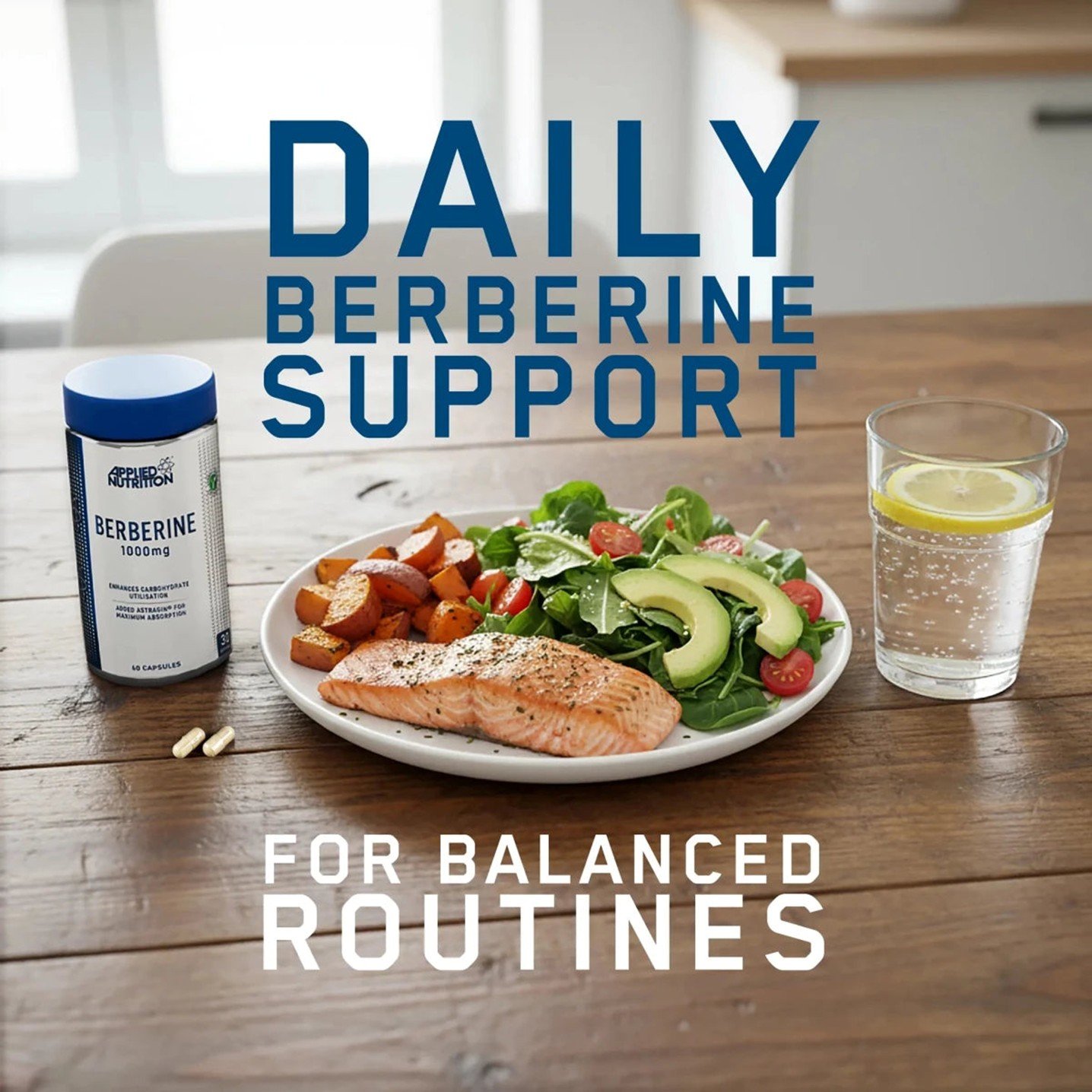 Applied Nutrition Berberine 1000 mg – 60 Capsules - Image 5