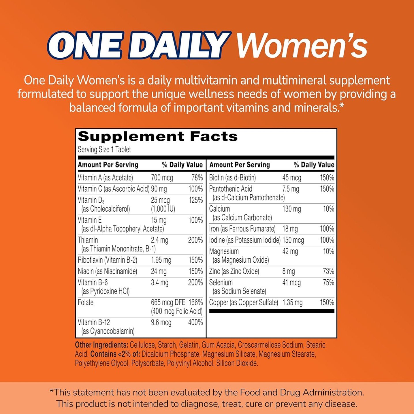 21st Century One Daily Women's – 100 Tablets - Image 2
