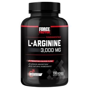 Force Factor L-Arginine 3000 mg – 120 Veggie Capsules