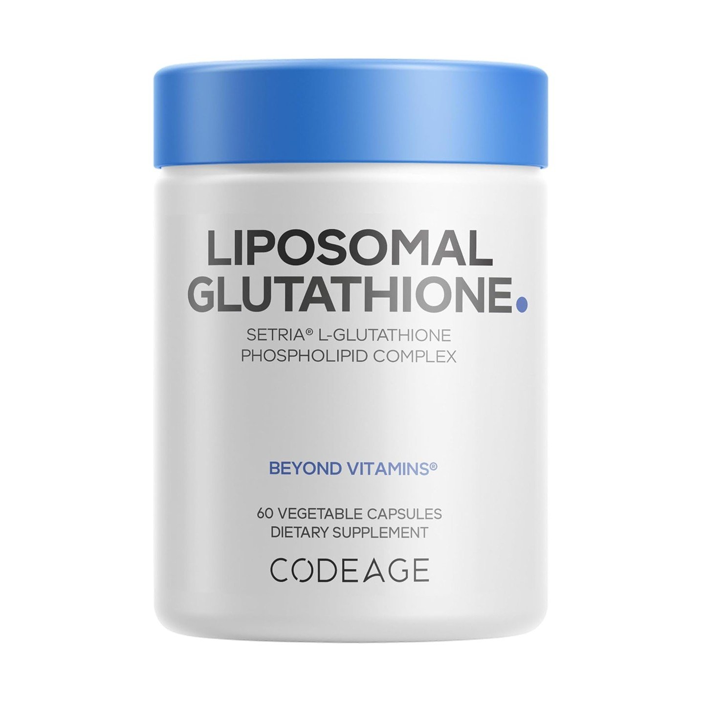 Codeage Liposomal Glutathione 250 mg – 60 Vegetable Capsules