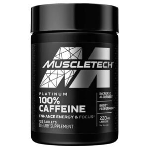 MuscleTech Platinum Caffeine 220 mg – 125 Tablets