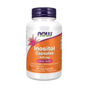 NOW Foods Inositol 500 mg – 100 Veg Capsules