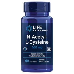 Life Extension N-Acetyl-L-Cysteine 600 mg – 60 Capsules