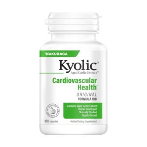 Kyolic Aged Garlic Extract Formula 100 – 100 Capsules (300 mg Each)