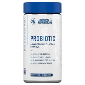 Applied Nutrition Probiotic Advanced Multi-Strain Formula – 60 Capsules