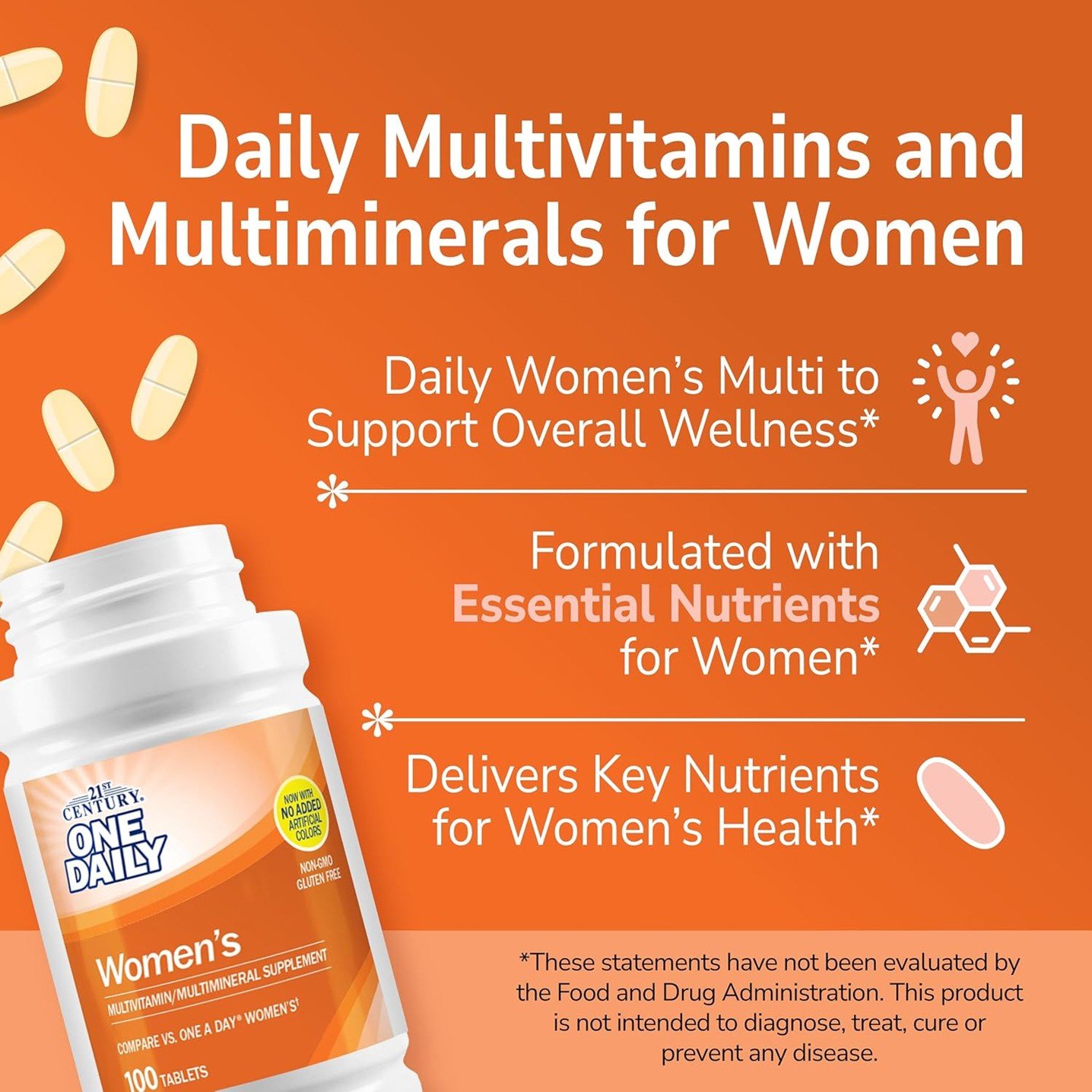 21st Century One Daily Women's – 100 Tablets - Image 4
