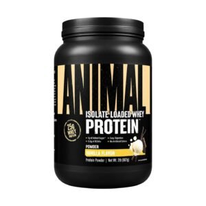 Animal Isolate Loaded Whey Protein Vanilla – 2 lb (907 g)