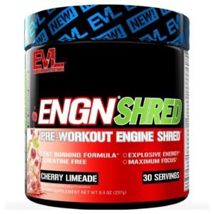 EVLution Nutrition ENGN Shred Pre-Workout Cherry Limeade – 30 Servings