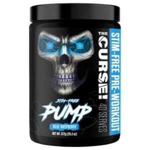 JNX Sports Stim-Free Pump Pre-Workout – 40 Servings
